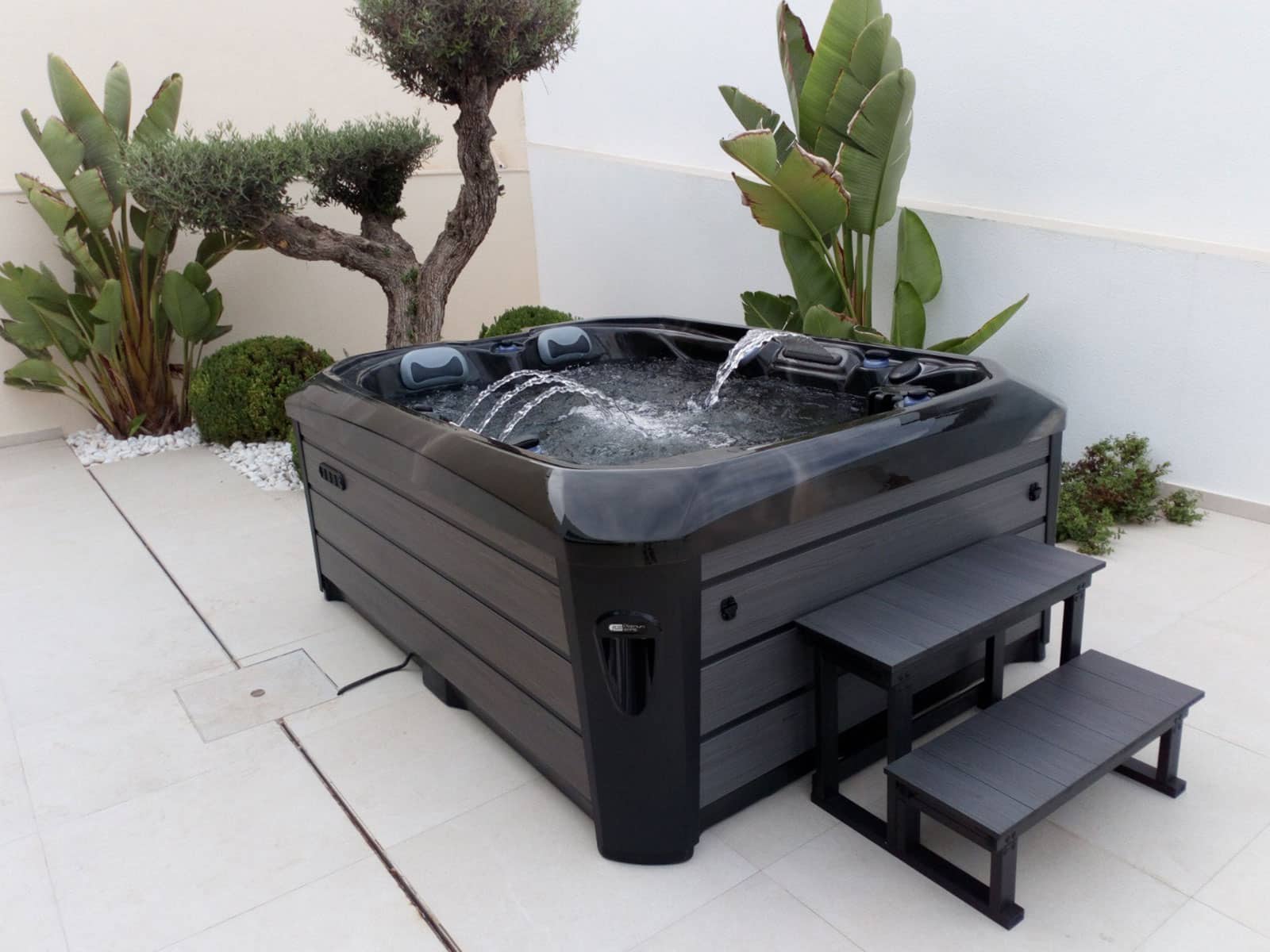 Seamless Designer Spa Installation