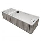 swim spa duo with combo swim spa and hot tub