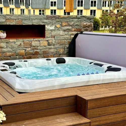 Semi Inground Hot Tub Fort Lauderdale