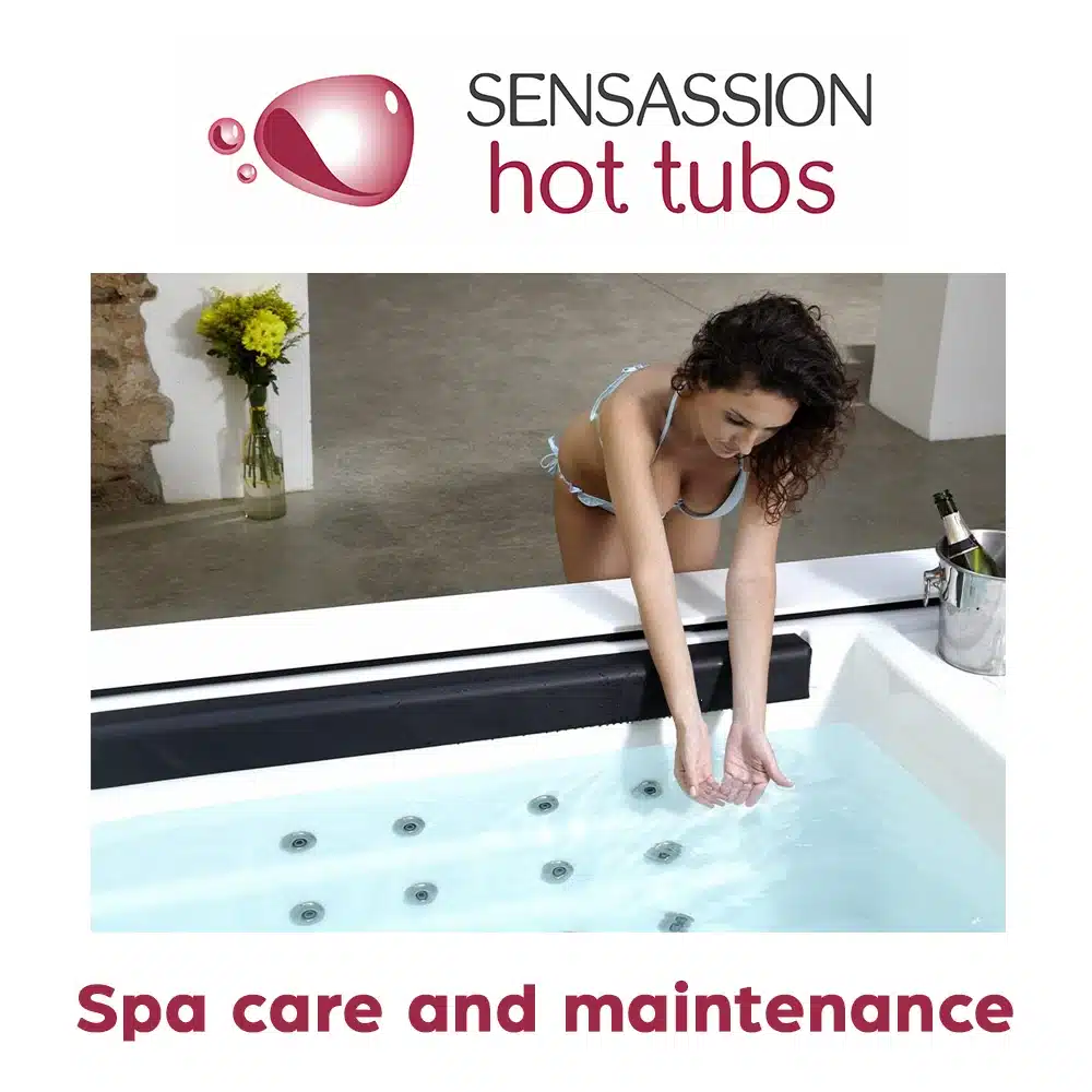 Spa care and maintenance
